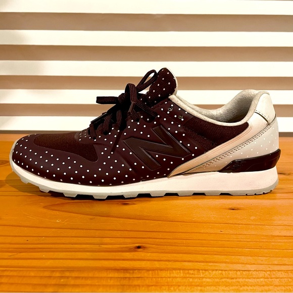 New Balance Shoes - NEW BALANCE NB 696 REENGINEERED Maroon Brown Athletic Shoes Size 7.5